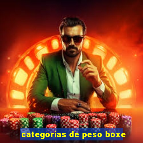 categorias de peso boxe